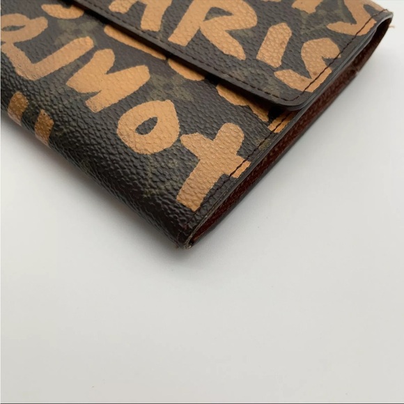 Louis Vuitton Stephen Sprouse Graffiti Sara Wallet w/ box - EUC - Picture 9 of 15